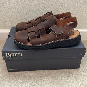 Born Arlo Patina closed-toe sandals, size 10M/W